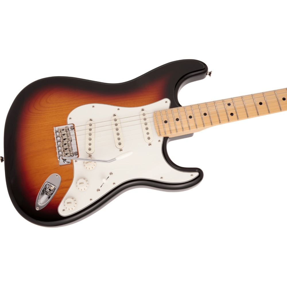 Fender Made in Japan Hybrid II Stratocaster MN 3TS エレキギター ボディ斜めアングル画像