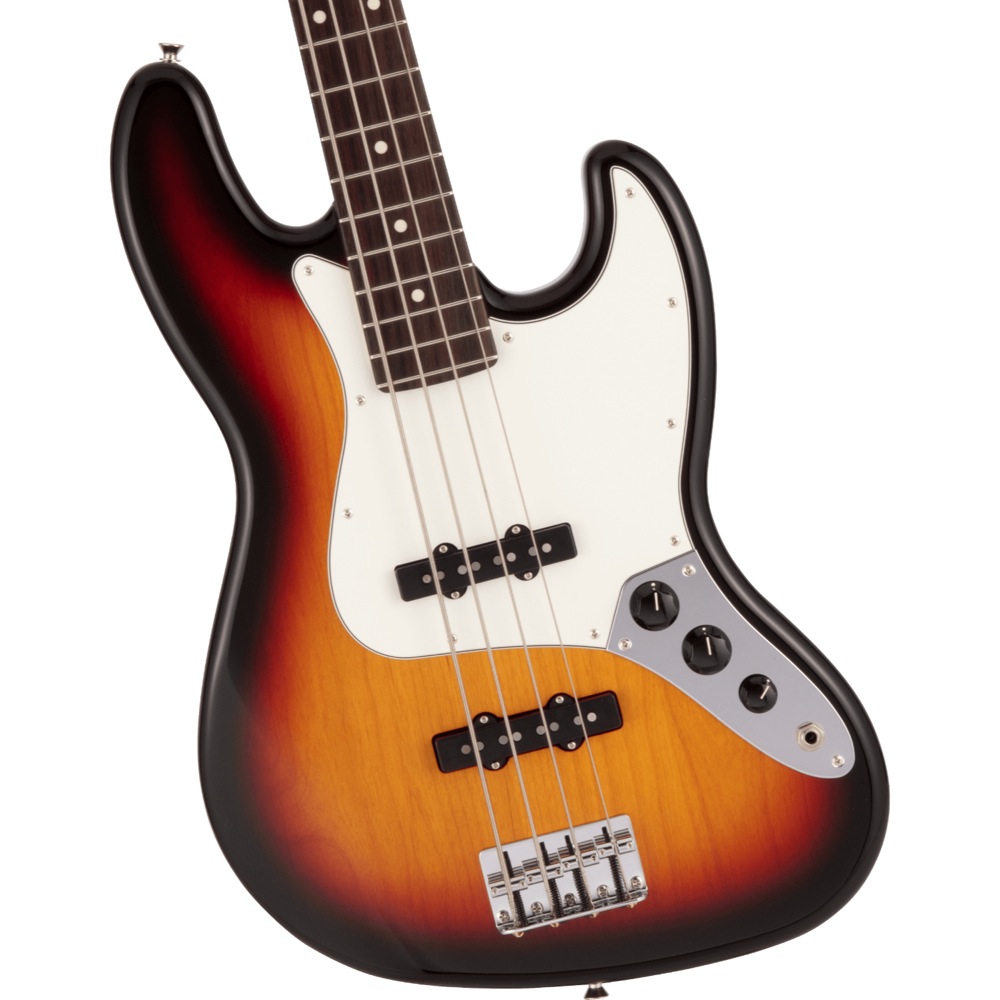 Fender Made in Japan Hybrid II Jazz Bass RW 3TS エレキベース ボディアップ画像