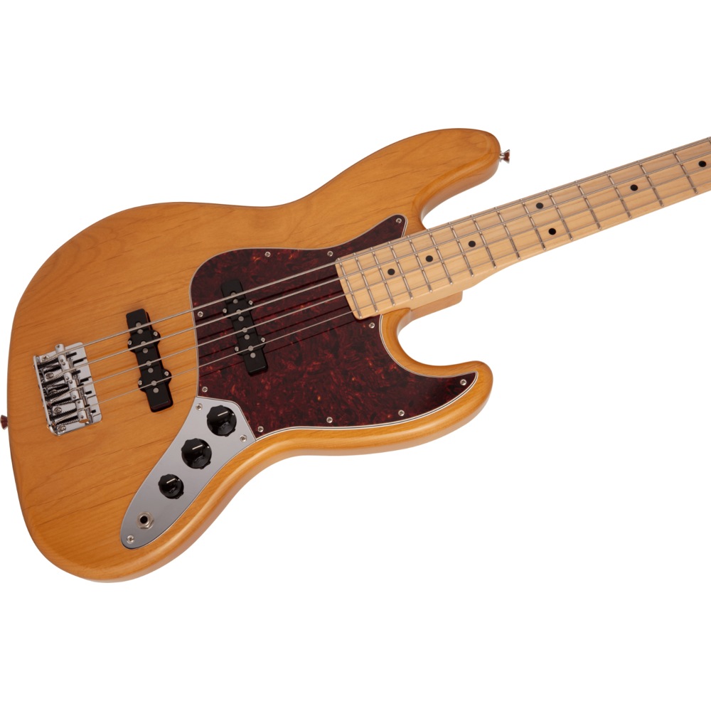 Fender Made in Japan Hybrid II Jazz Bass MN VNT エレキベース ボディ斜めアングル画像