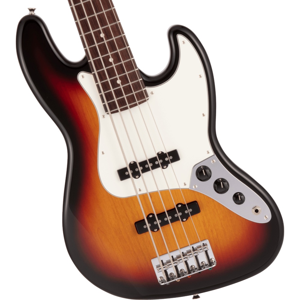Fender Made in Japan Hybrid II Jazz Bass V RW 3TS エレキベース ボディアップ画像