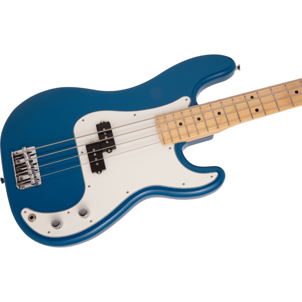 Fender Made in Japan Hybrid II P Bass MN FRB エレキベース ボディ斜めアングル画像