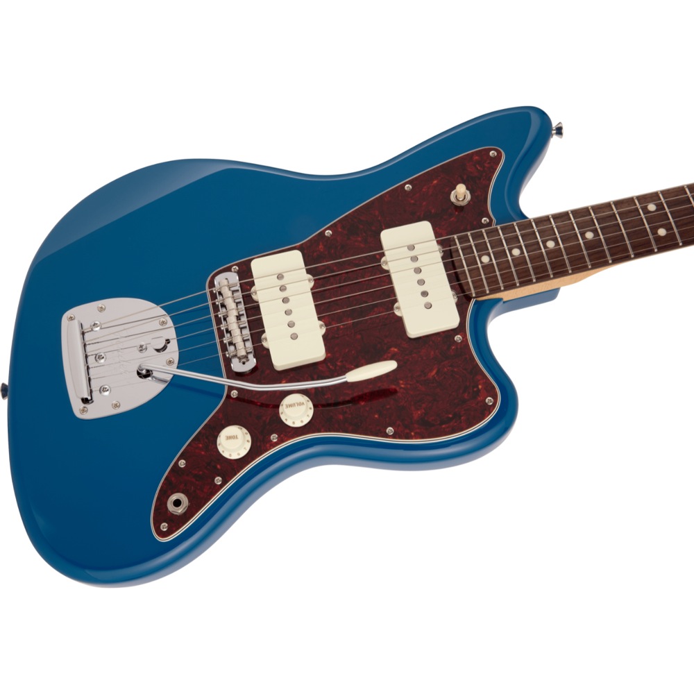 Fender Made in Japan Hybrid II Jazzmaster RW FRB エレキギター ボディ斜めアングル画像