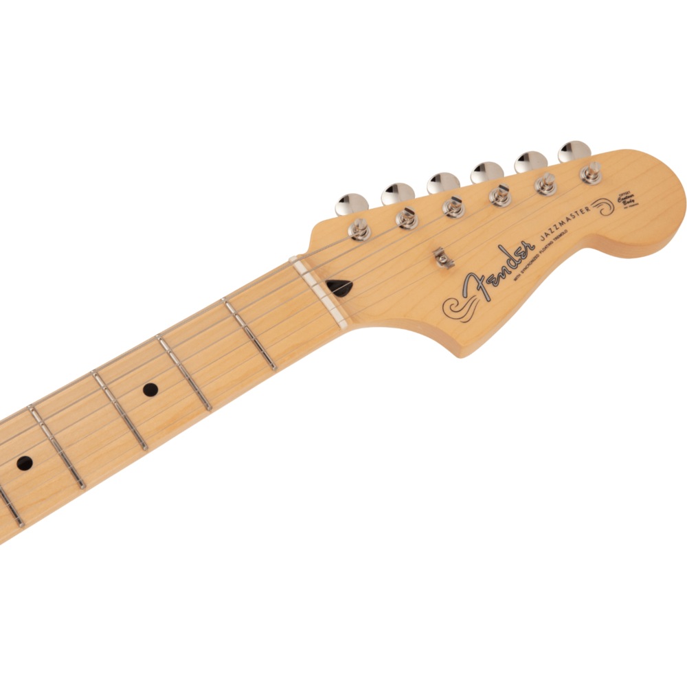Fender Made in Japan Hybrid II Jazzmaster MN BLK エレキギター ヘッド画像
