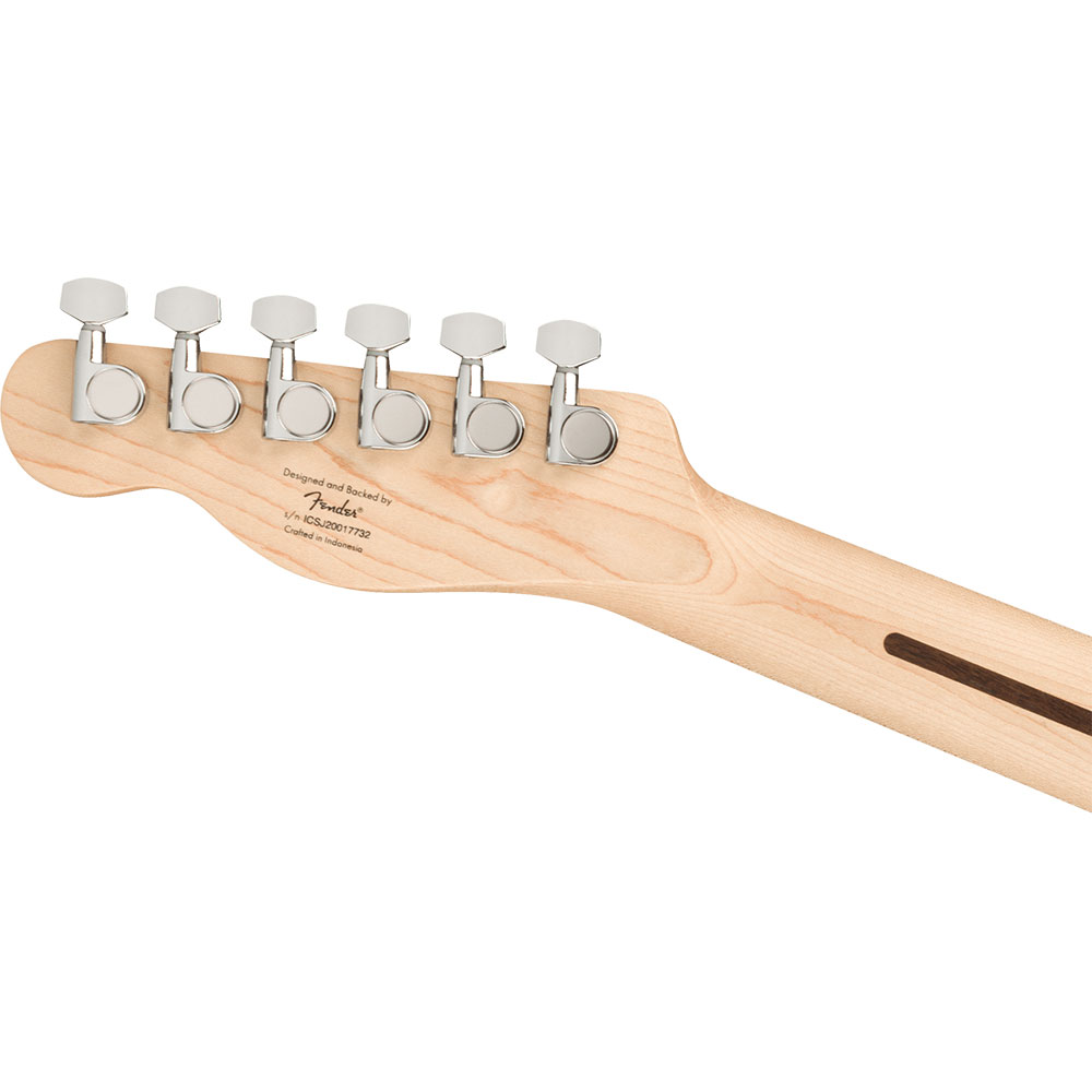 Squier Affinity Series Telecaster 3TS エレキギター ヘッド裏画像