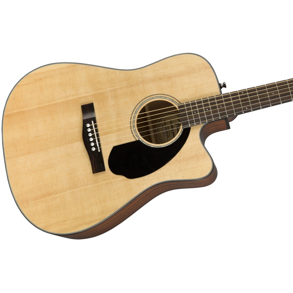 Fender CD-60SCE Dreadnought Nat WN エレクトリックアコースティックギター アップの画像