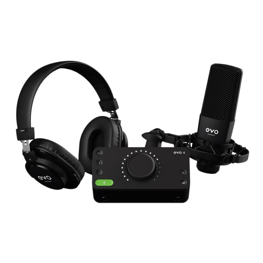 Audient EVO スターターバンドル オーディオインターフェースセット