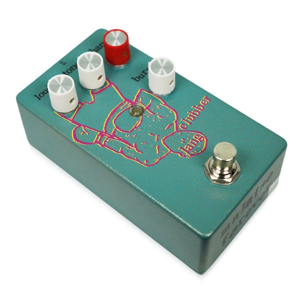 Malaise Forever Clubber Lang ファズ ギターエフェクター 本体斜めアングル画像