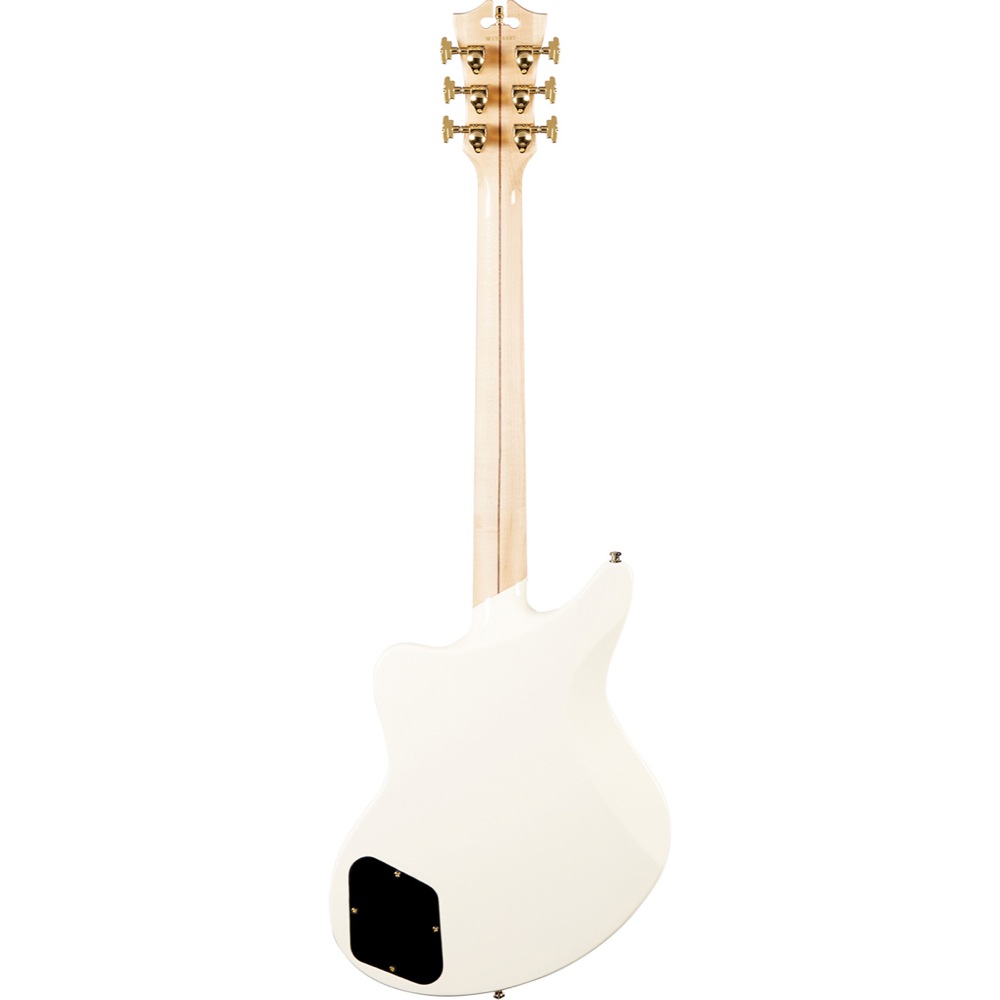 D’Angelico Deluxe Bedford Vintage White エレキギター バック画像