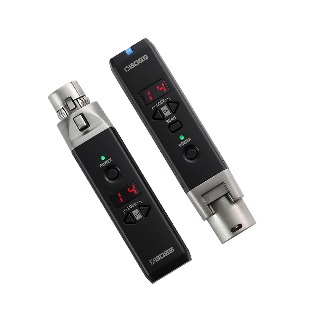 BOSS WL-30XLR Wireless System マイク用ワイアレスシステム レシーバーとトランスミッター画像