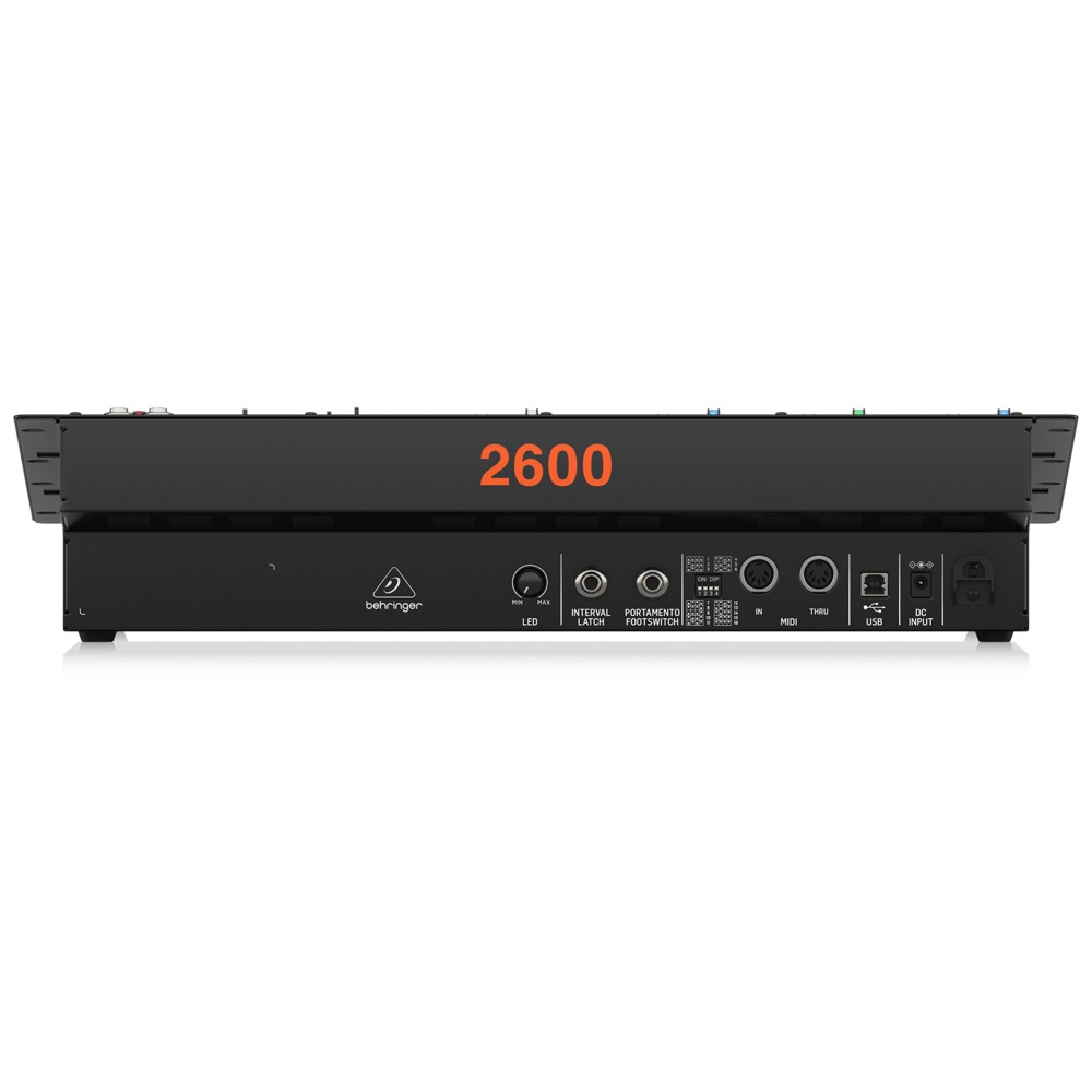BEHRINGER 2600 セミモジュラーシンセサイザー 本体背面の画像