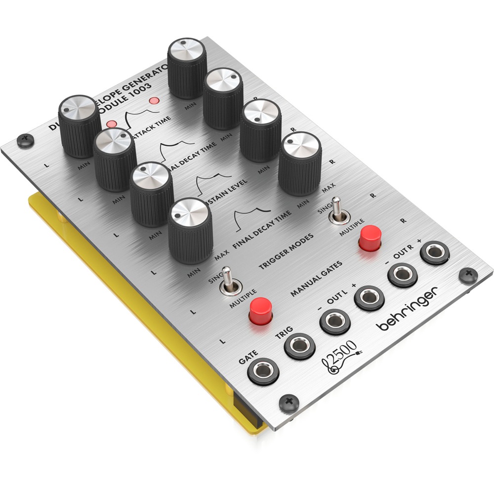 BEHRINGER 1003 DUAL ENVELOPE GENERATOR ユーロラック用 2500シリーズデュアルエンベロープジェネレーターモジュール 本体の画像
