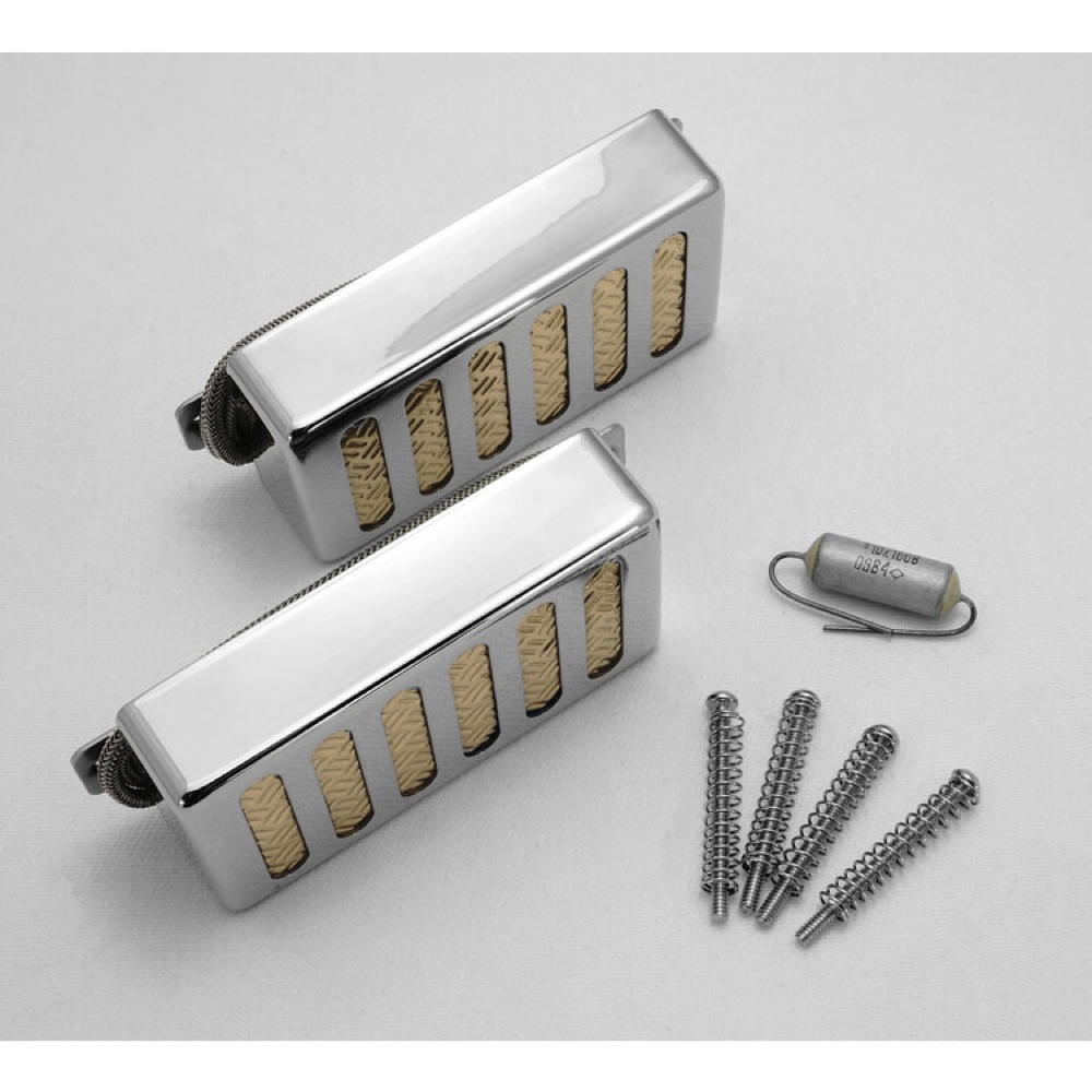 Righteous Sound Pickups 21:21 Set Nickel Cover/Gold Foil エレキギター用ピックアップ 付属部品付き画像