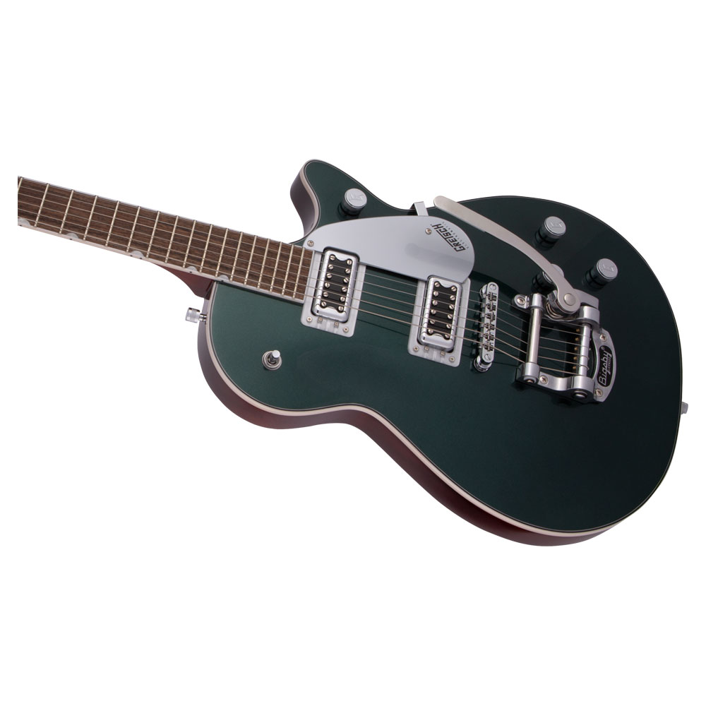 GRETSCH G5230T Electromatic Jet FT Single-Cut with Bigsby CAD GRN エレキギター ボディ全体像
