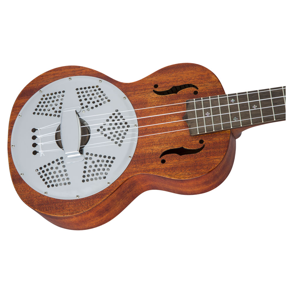 GRETSCH G9112 Resonator-Ukulele コンサートウクレレ ボディ全体像