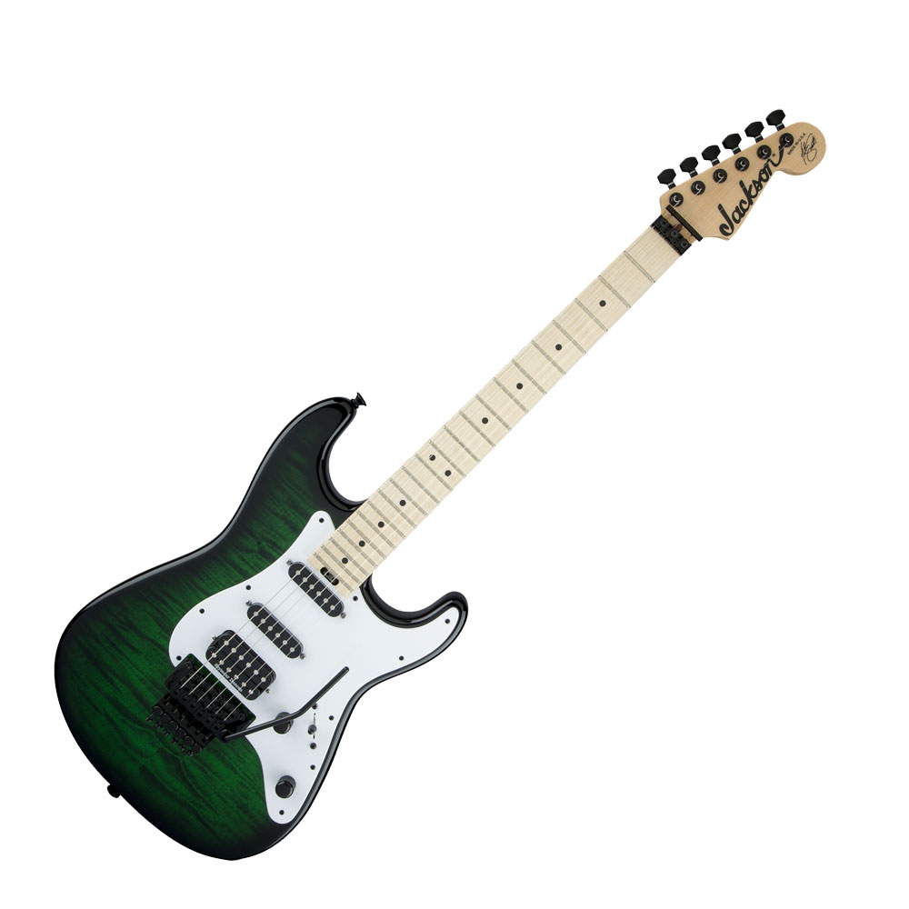 Jackson USA Signature Adrian Smith San Dimas SDQM TR GRN エレキギター