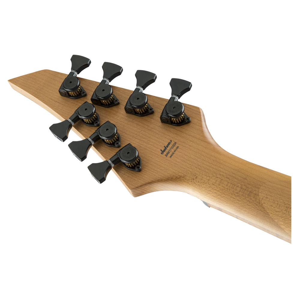 Jackson USA Signature Misha Mansoor Juggernaut HT7 Satin Red 7弦 エレキギター ヘッド裏