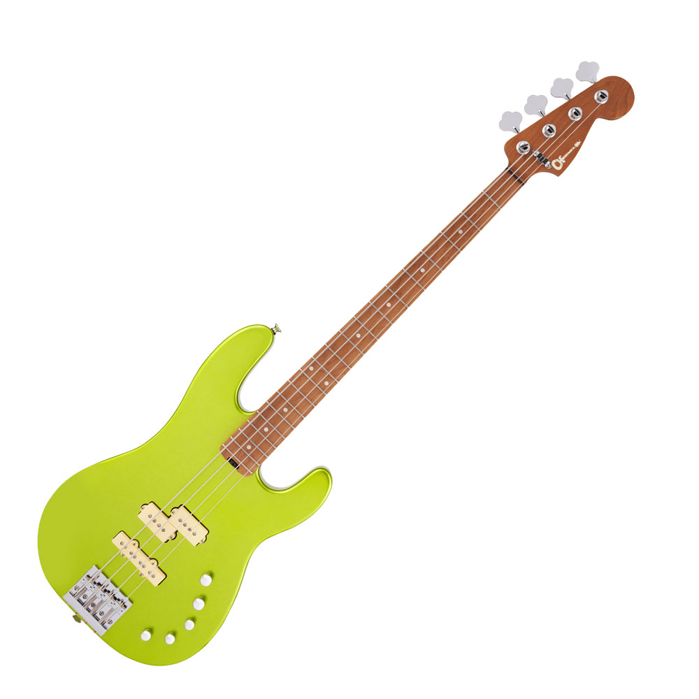 Charvel Pro-Mod San Dimas Bass PJ IV Lime Green Metallic エレキベース