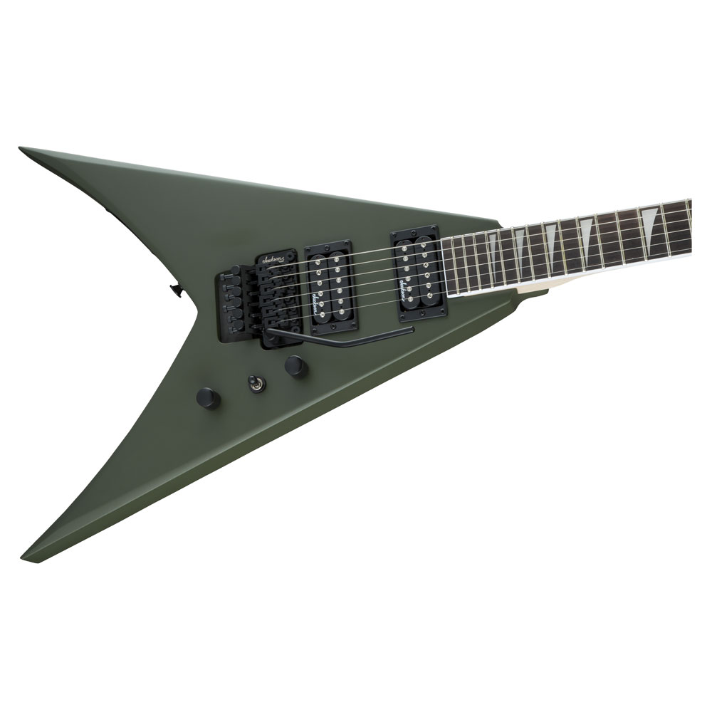 Jackson JS Series King V JS32 Matte Army Drab エレキギター ボディ全体像