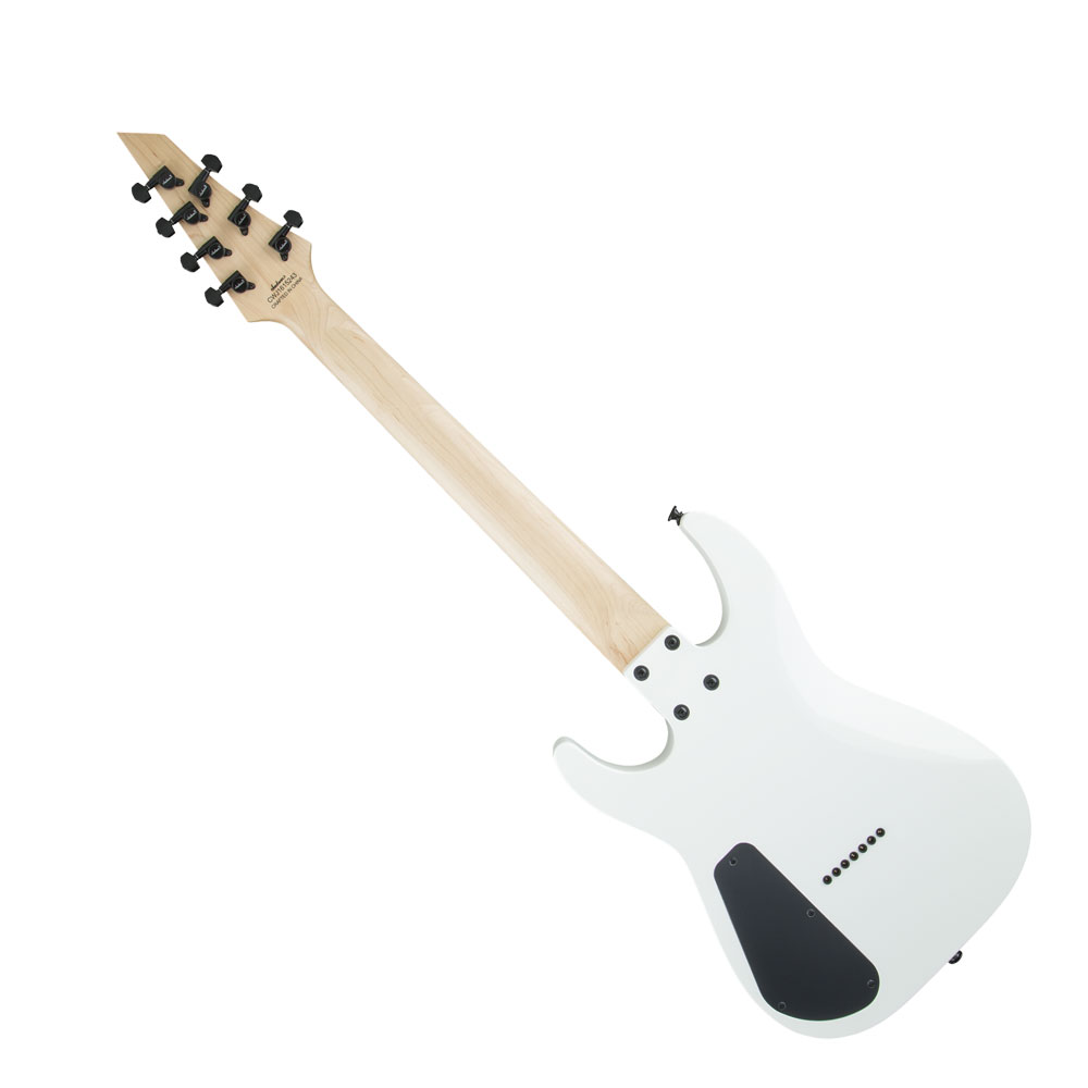 Jackson JS Series Dinky Arch Top JS32-7 DKA HT Snow White 7弦 エレキギター 背面・全体像