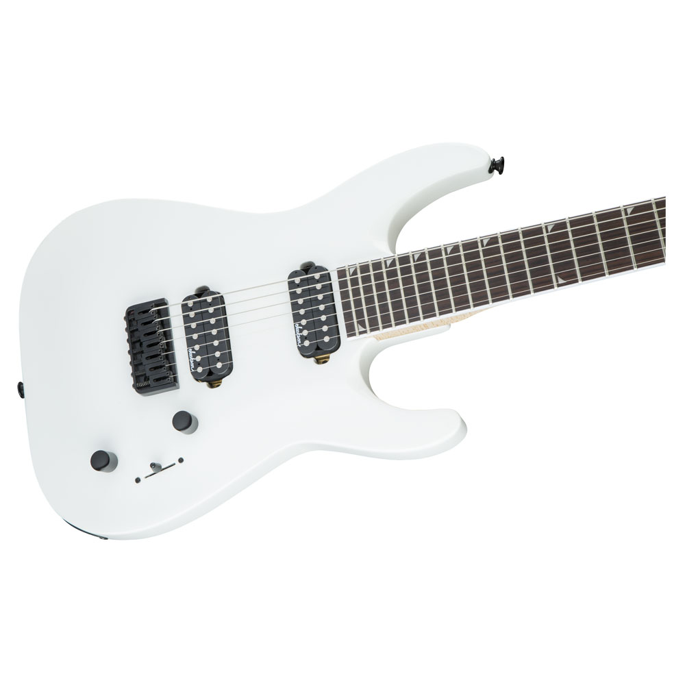 Jackson JS Series Dinky Arch Top JS32-7 DKA HT Snow White 7弦 エレキギター ボディ全体像