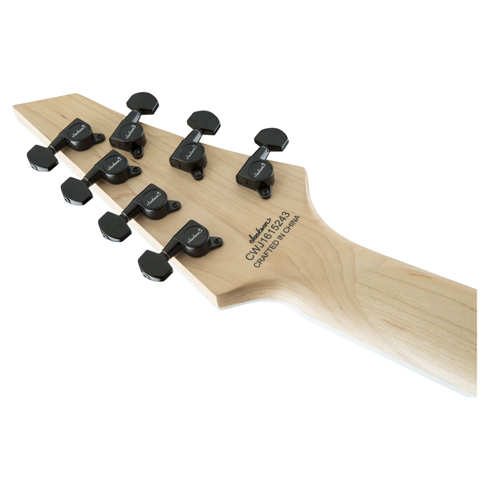 Jackson JS Series Dinky Arch Top JS32-7 DKA HT Snow White 7弦 エレキギター ヘッド裏