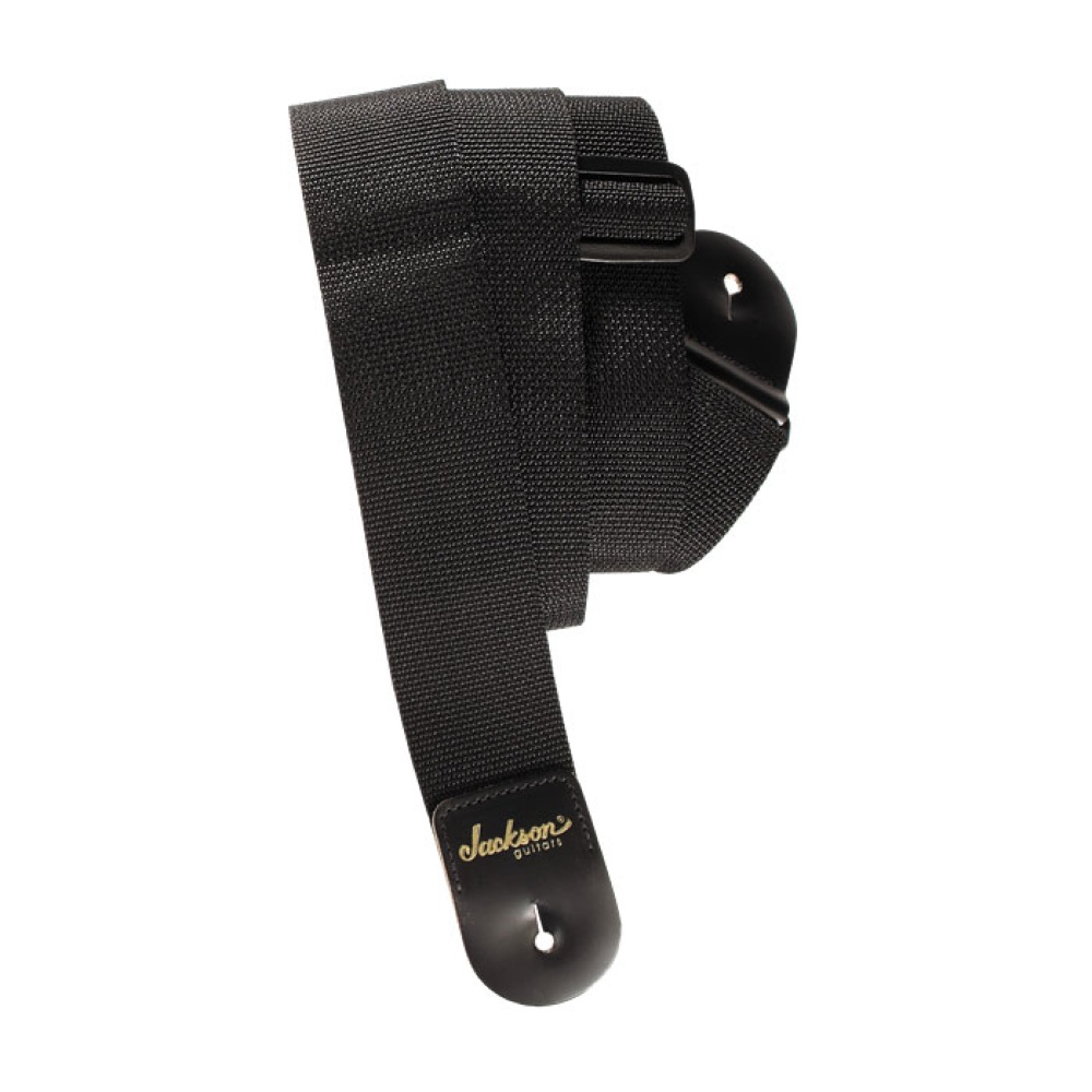 Jackson 2" Poly Guitar Strap Black ギターストラップ