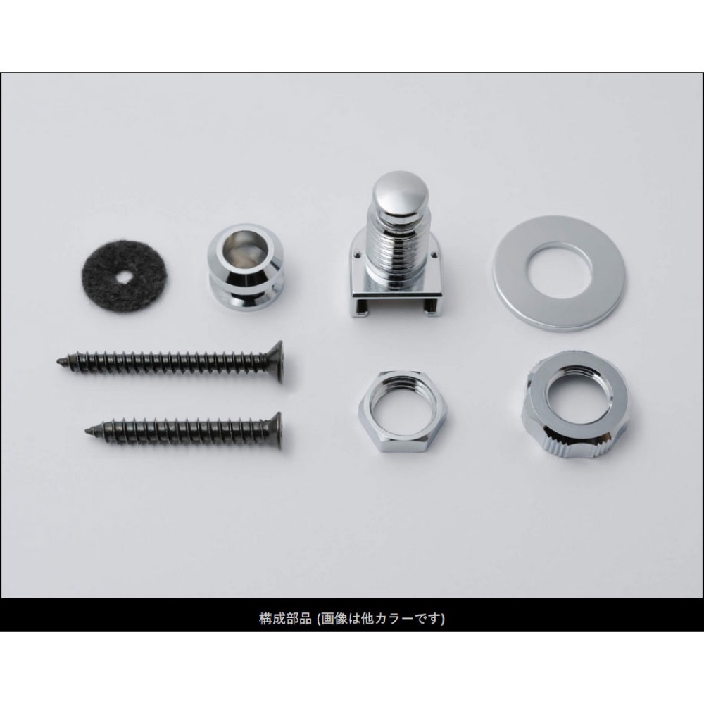 ESP STRAP LOCK ESL-01 Black Nickel ストラップロックピン ストラップロック構成画像