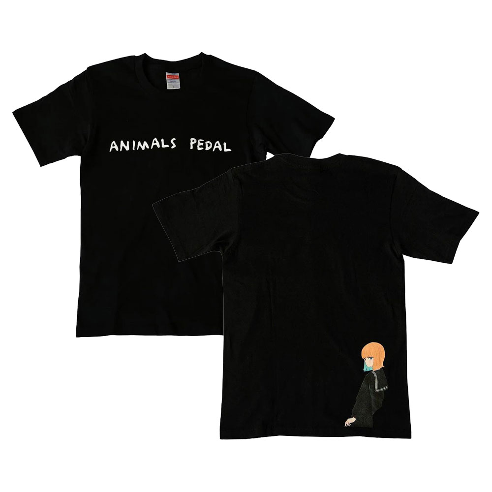 Animals Pedal Custom Illustrated Mサイズ Tシャツ by 文 黒セーラー