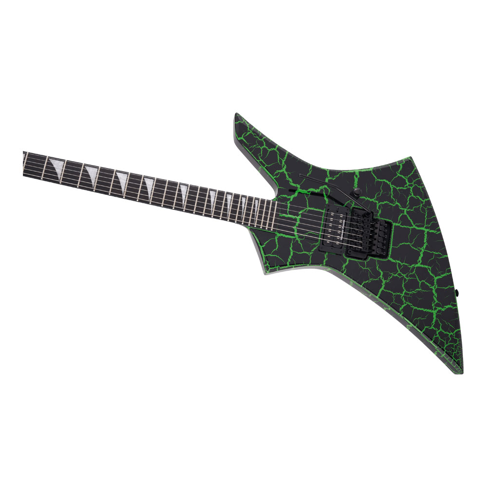 Jackson Pro Series Signature Brandon Ellis Kelly Green Crackle エレキギター ボディ全体像