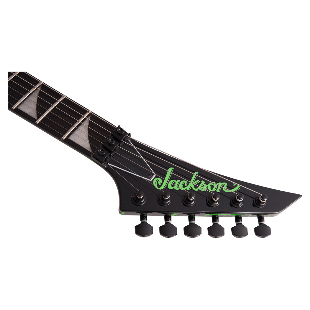 Jackson Pro Series Signature Brandon Ellis Kelly Green Crackle エレキギター ヘッド表