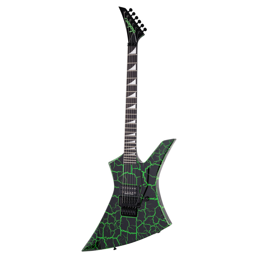 Jackson Pro Series Signature Brandon Ellis Kelly Green Crackle エレキギター 全体像