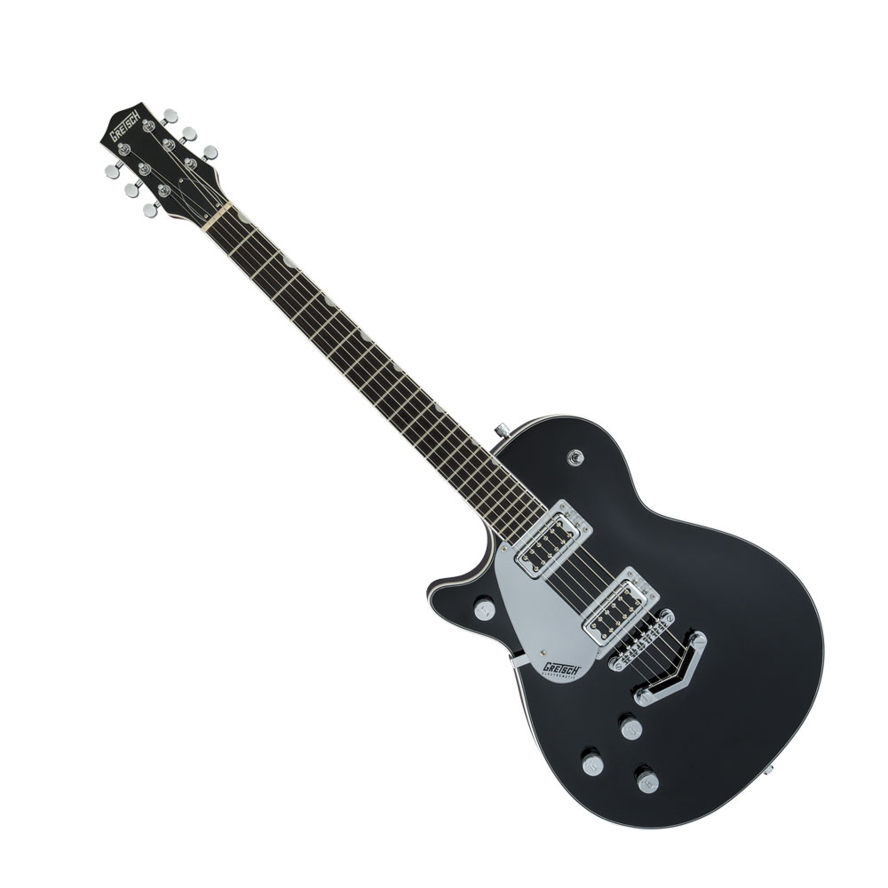 GRETSCH G5230LH Electromatic Jet FT Single-Cut with V-Stoptail Left-Handed BLK エレキギター