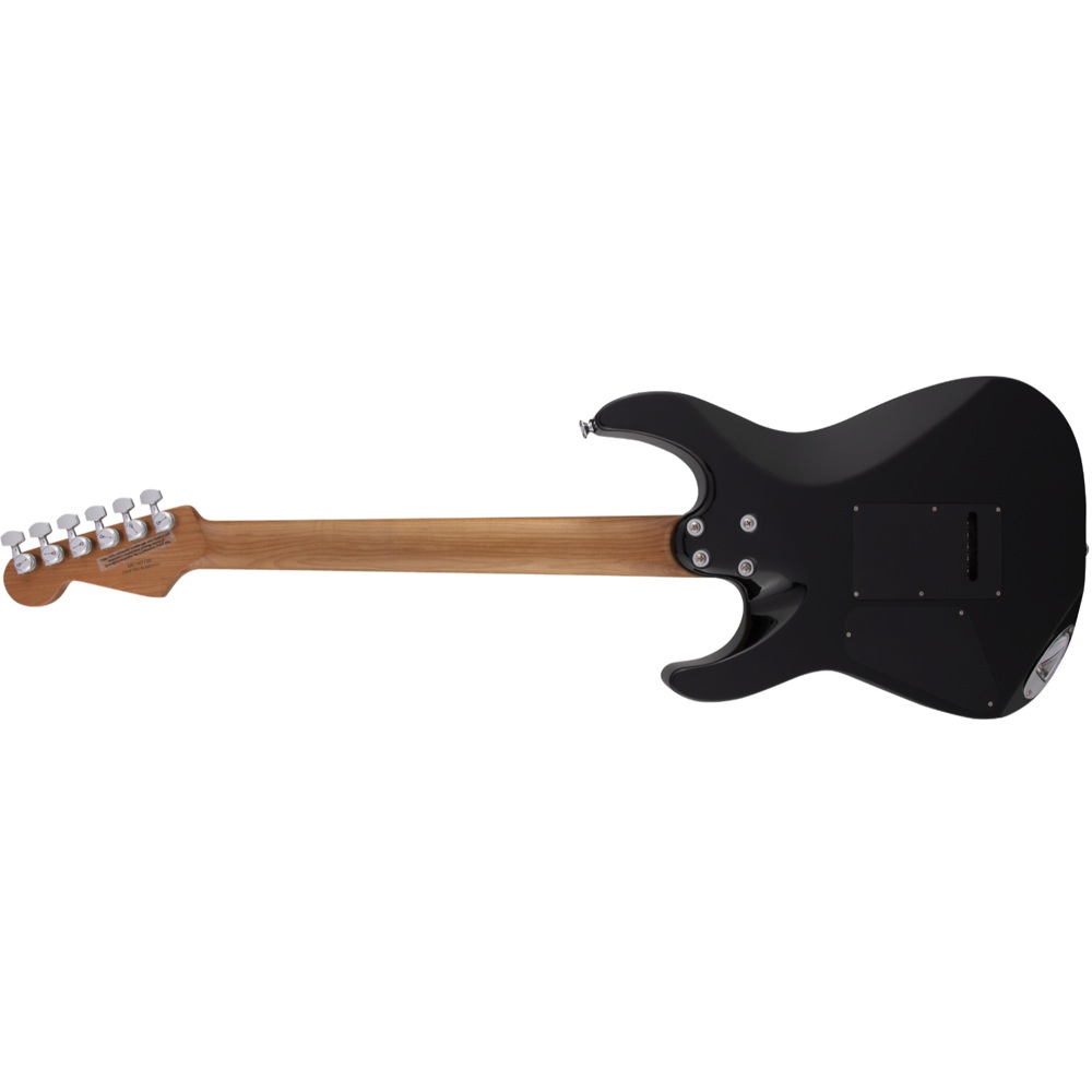 Charvel Pro-Mod DK22 SSS 2PT CM BLK エレキギター バック画像
