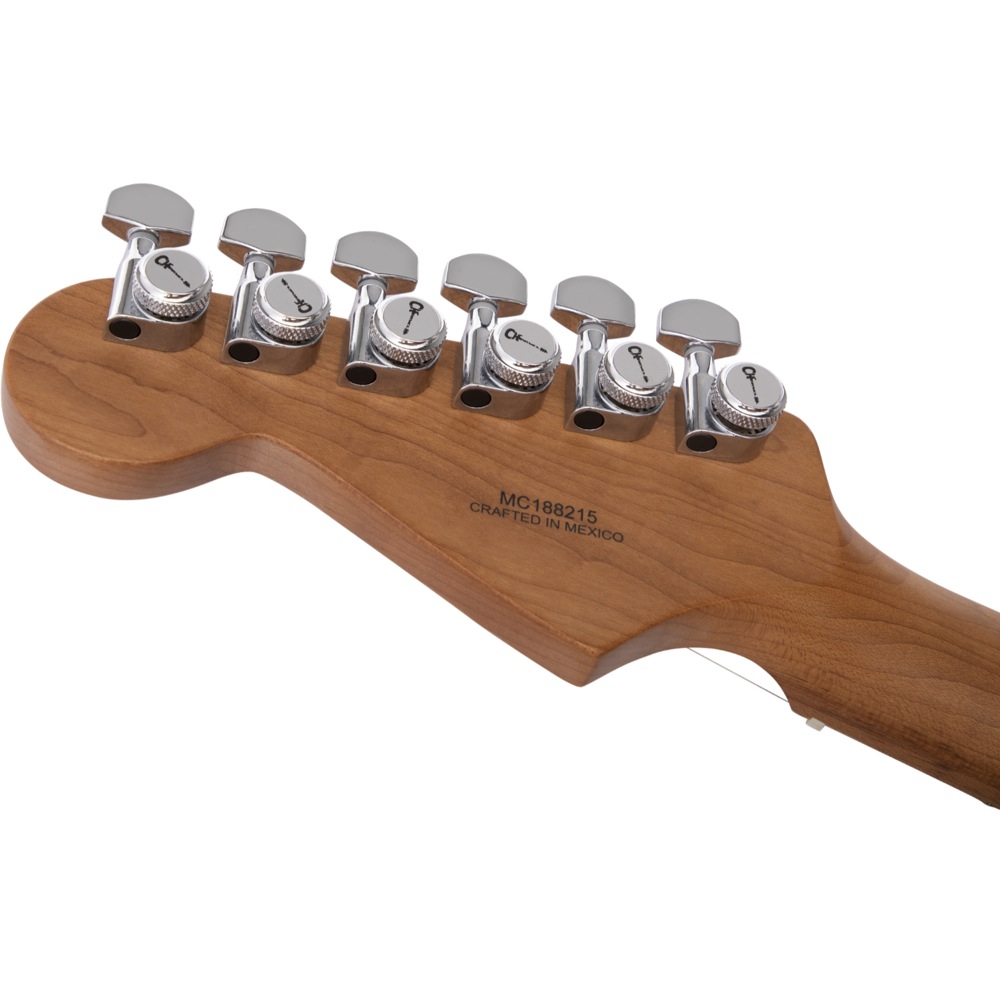 Charvel Pro-Mod DK22 SSS 2PT CM BLK エレキギター ヘッドバック画像