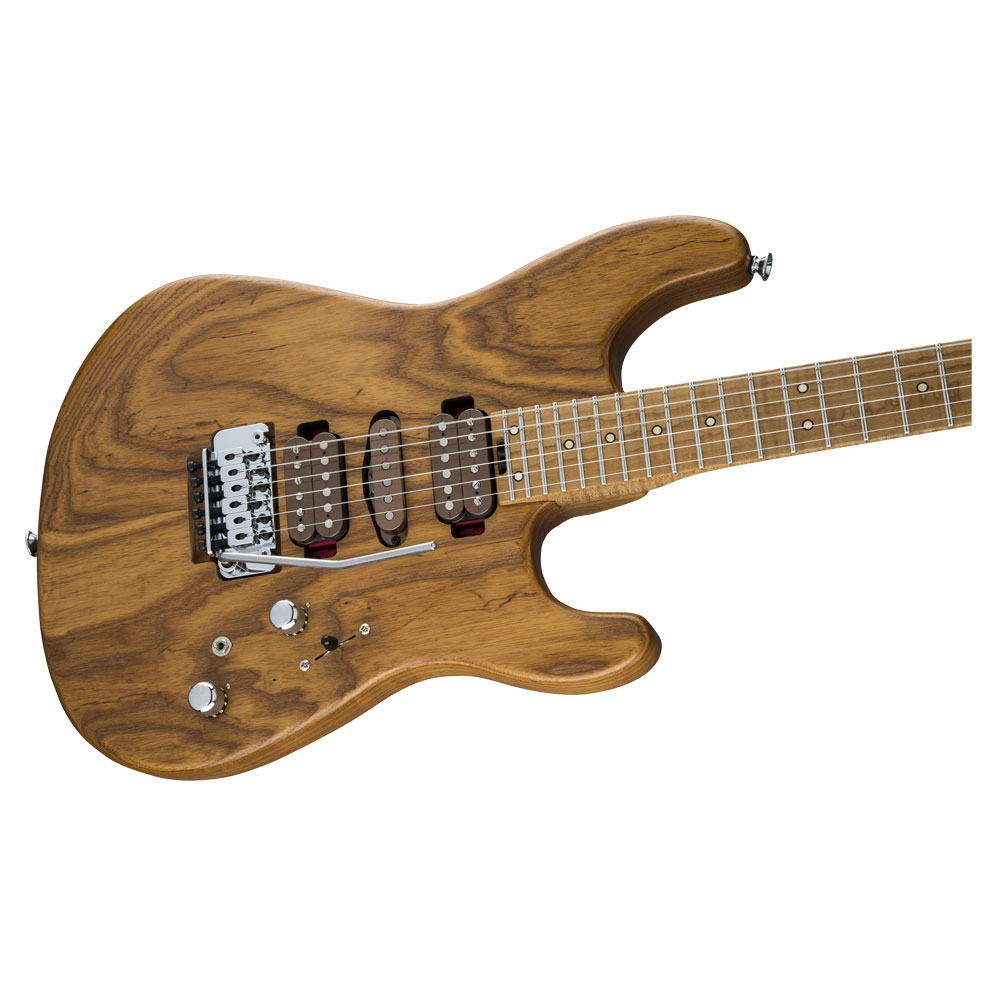 Charvel Guthrie Govan Signature HSH Caramelized Ash Natural エレキギター ボディ全体像