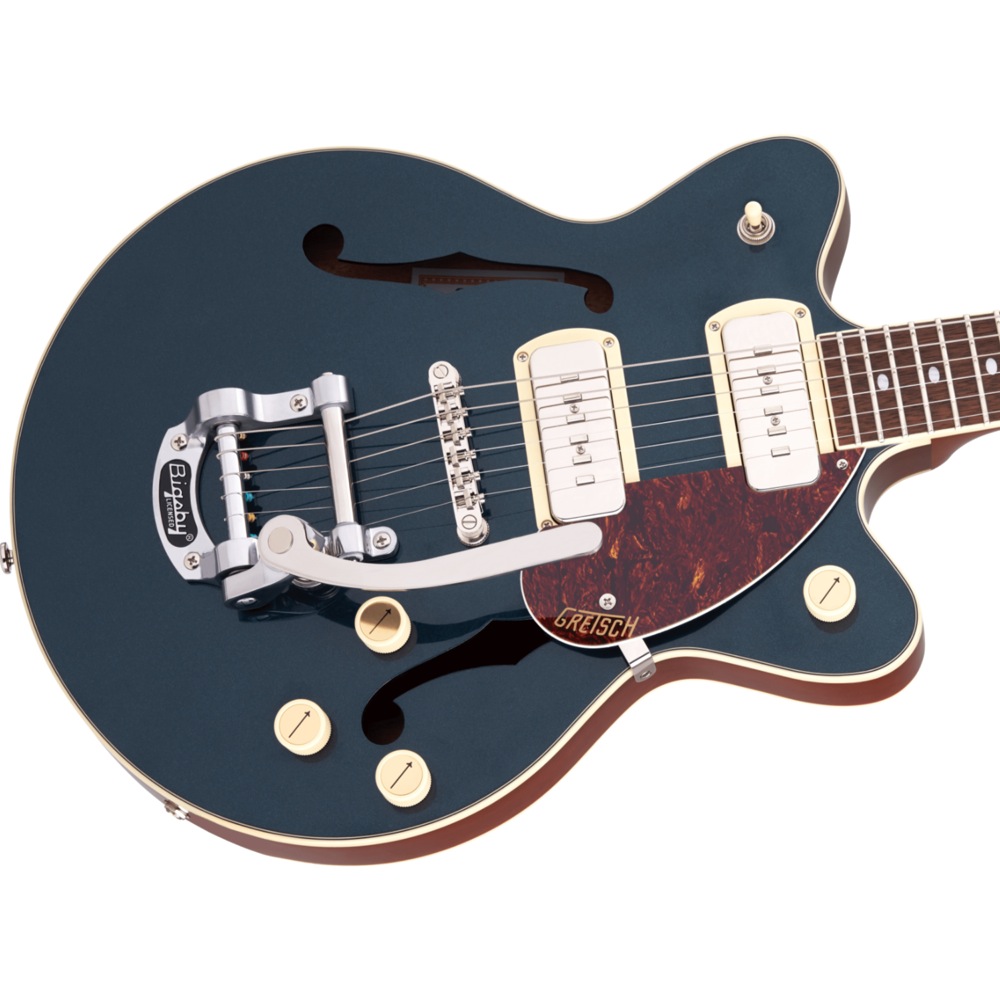 GRETSCH G2655T-P90 Streamliner Center Block Jr. Double-Cut P90 with Bigsby 2TMDS エレキギター ボディトップアップ画像