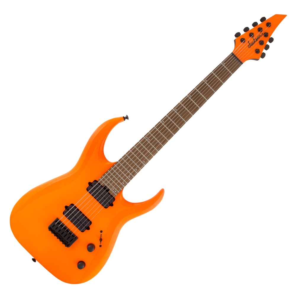 Jackson Pro Series Signature Misha Mansoor Juggernaut HT7 Neon Orange 7弦 エレキギター