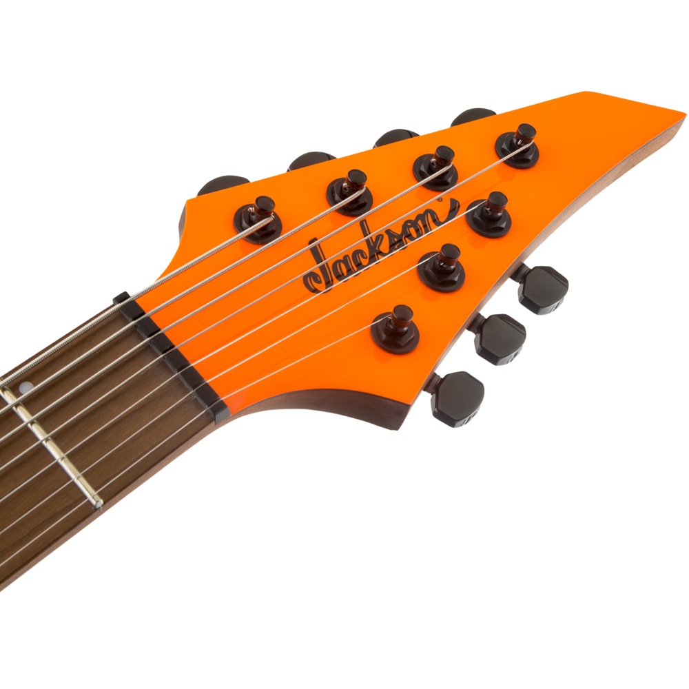 Jackson Pro Series Signature Misha Mansoor Juggernaut HT7 Neon Orange 7弦 エレキギター ヘッド画像