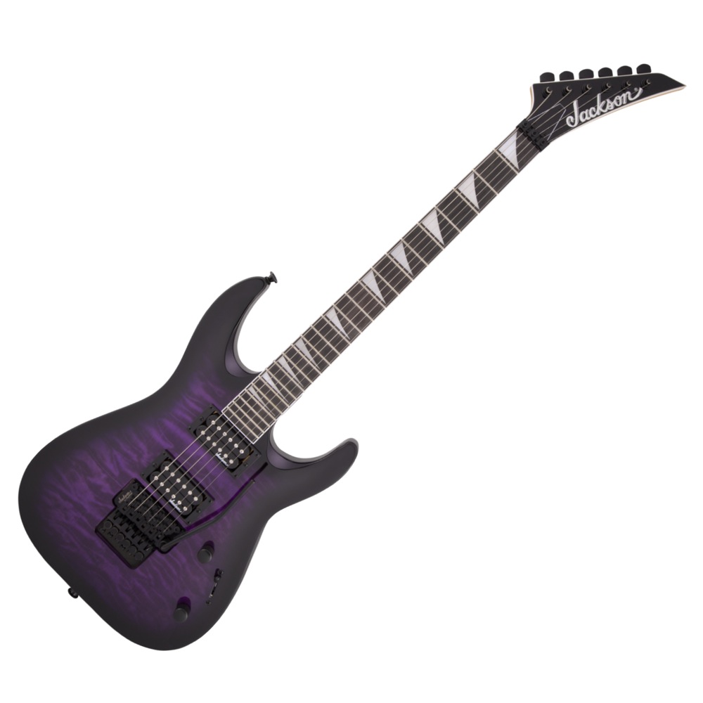 Jackson JS Series Dinky Arch Top JS32Q DKA Transparent Purple Burst エレキギター