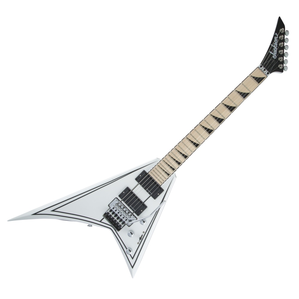 Jackson X Series Rhoads RRX24M Snow White with Black Pinstripes エレキギター