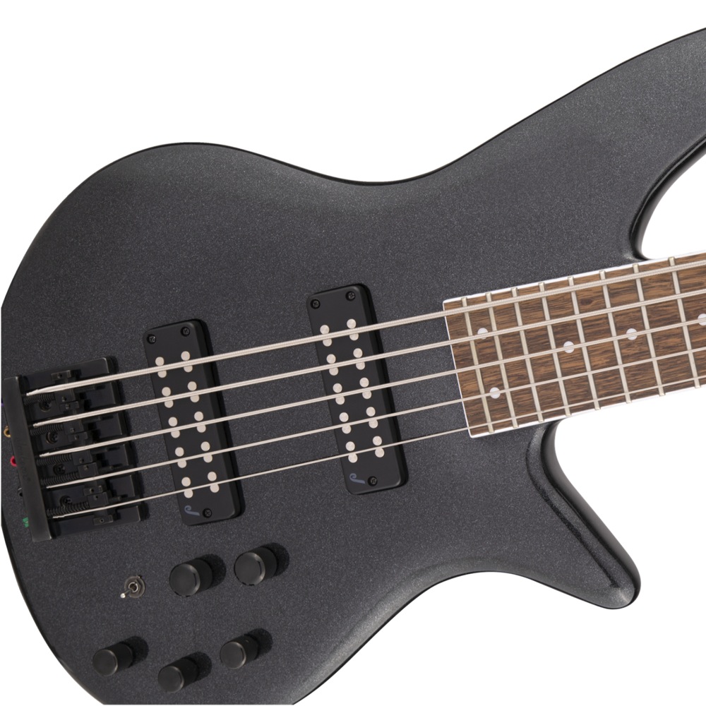 Jackson X Series Spectra Bass SBX V Metallic Black 5弦 エレキベース ボディトップアップ画像