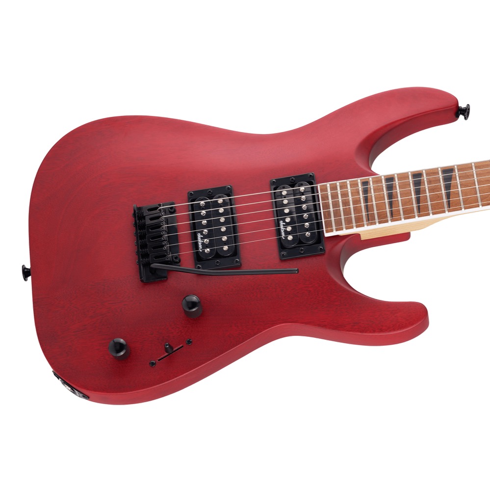 Jackson JS Series Dinky Arch Top JS24 DKAM Red Stain エレキギター ボディアップ画像