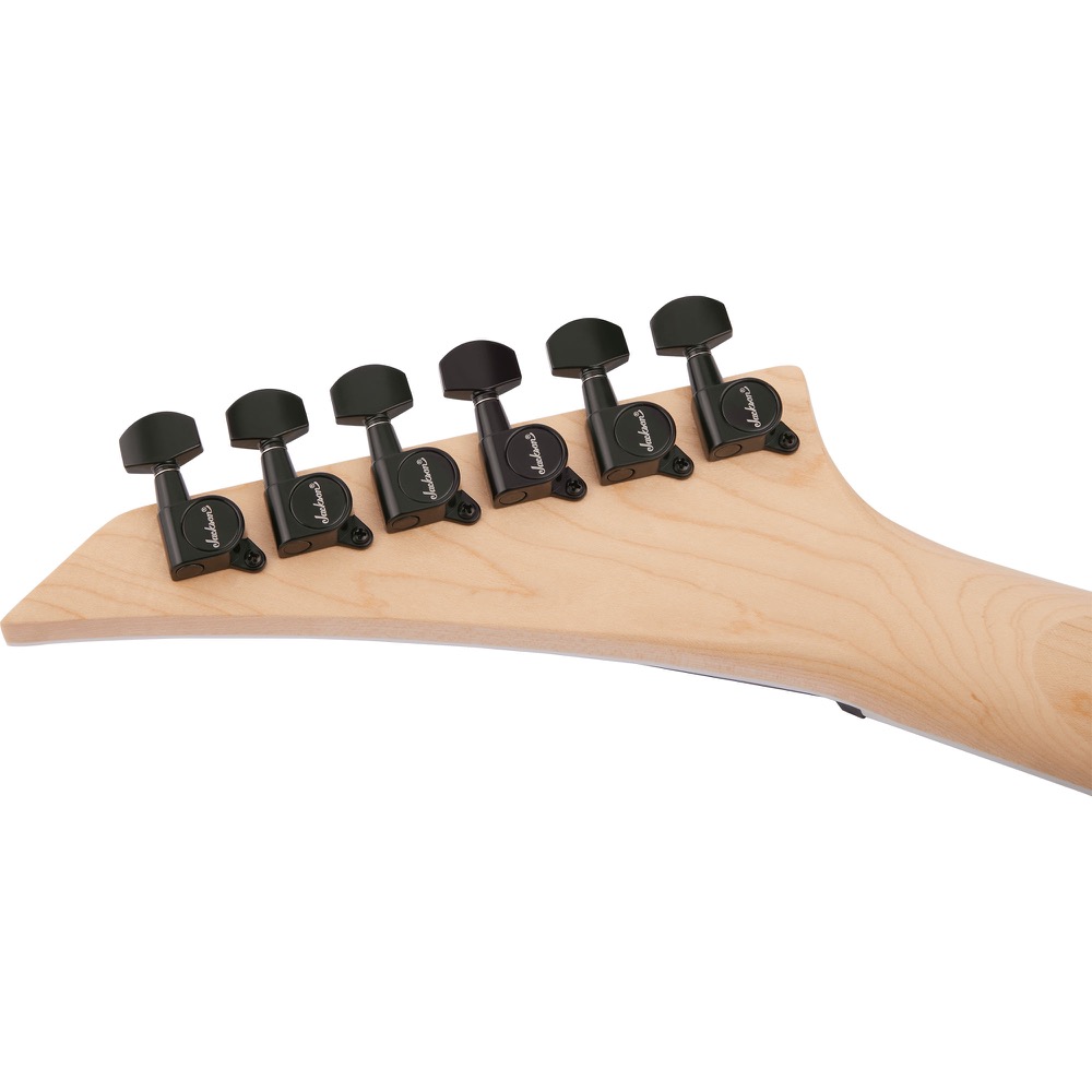 Jackson JS Series Dinky Arch Top JS32Q DKA HT Transparent Green Burst エレキギター ヘッド裏側の画像