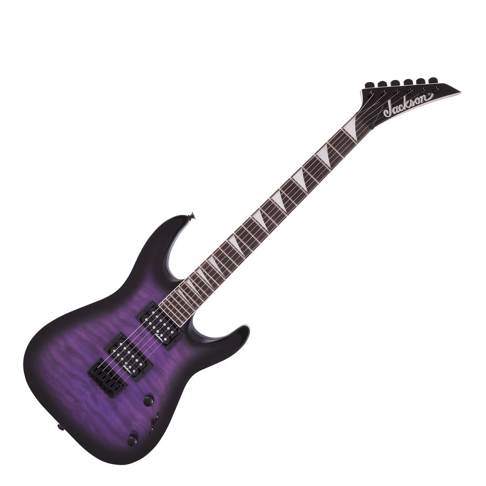 Jackson JS Series Dinky Arch Top JS32Q DKA HT Transparent Purple Burst エレキギター