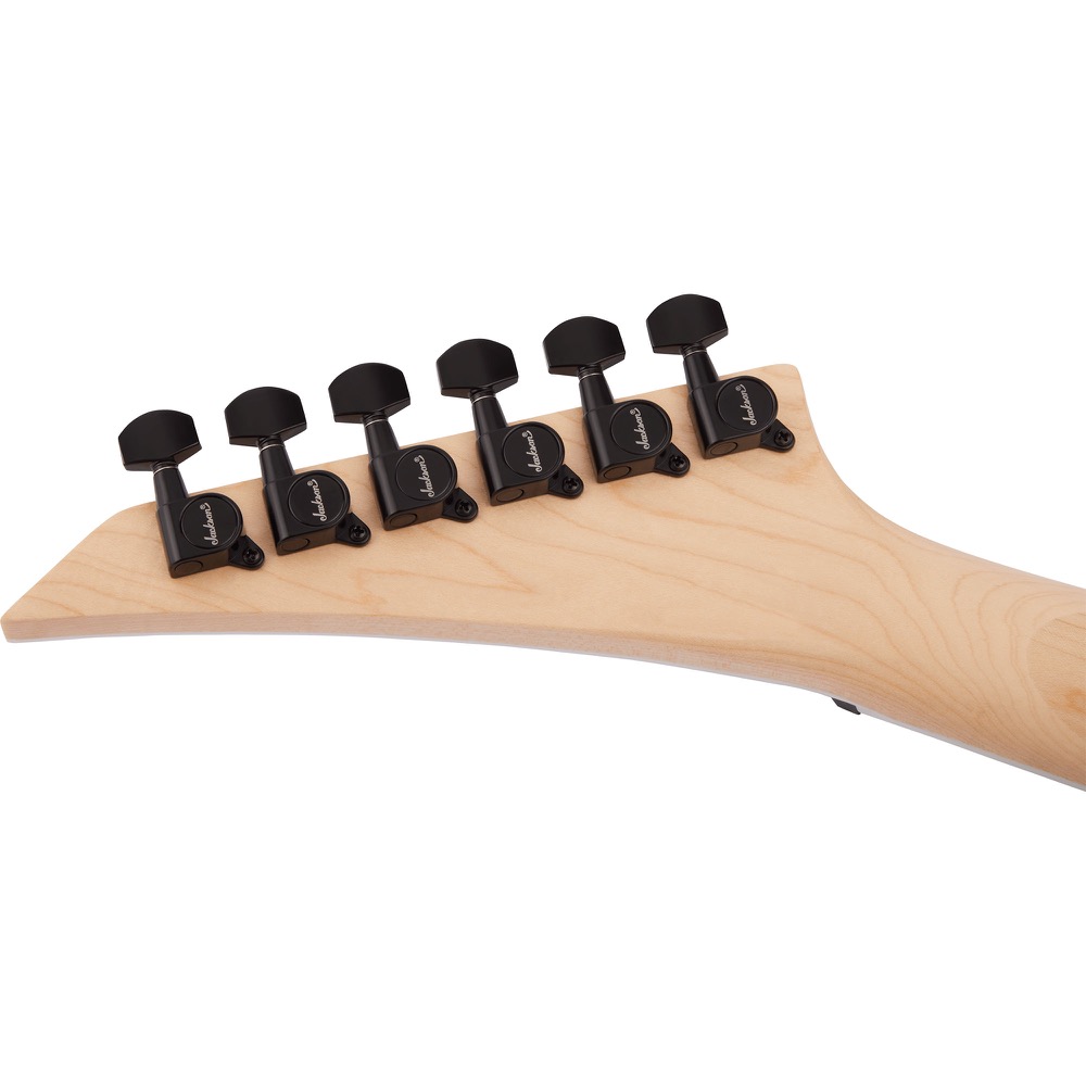 Jackson JS Series Dinky Arch Top JS32Q DKA HT Transparent Purple Burst エレキギター ヘッド裏側の画像