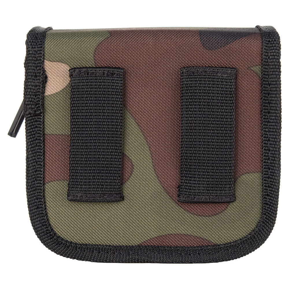 PROTEC A222CAMO カモフラージュ柄 トロンボーンマウスピース用ポーチ 2本用 背面