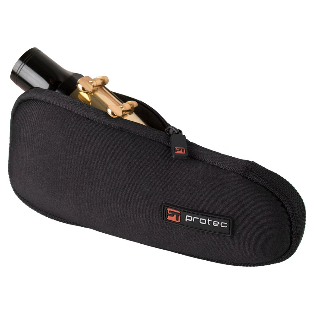 PROTEC N277 ブラック バリトンサックスマウスピース用ポーチ 使用例