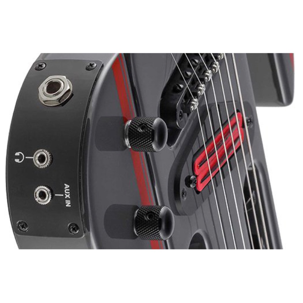 TRAVELER GUITAR Speedster Deluxe Carrera Gray トラベルギター アウトプット部分