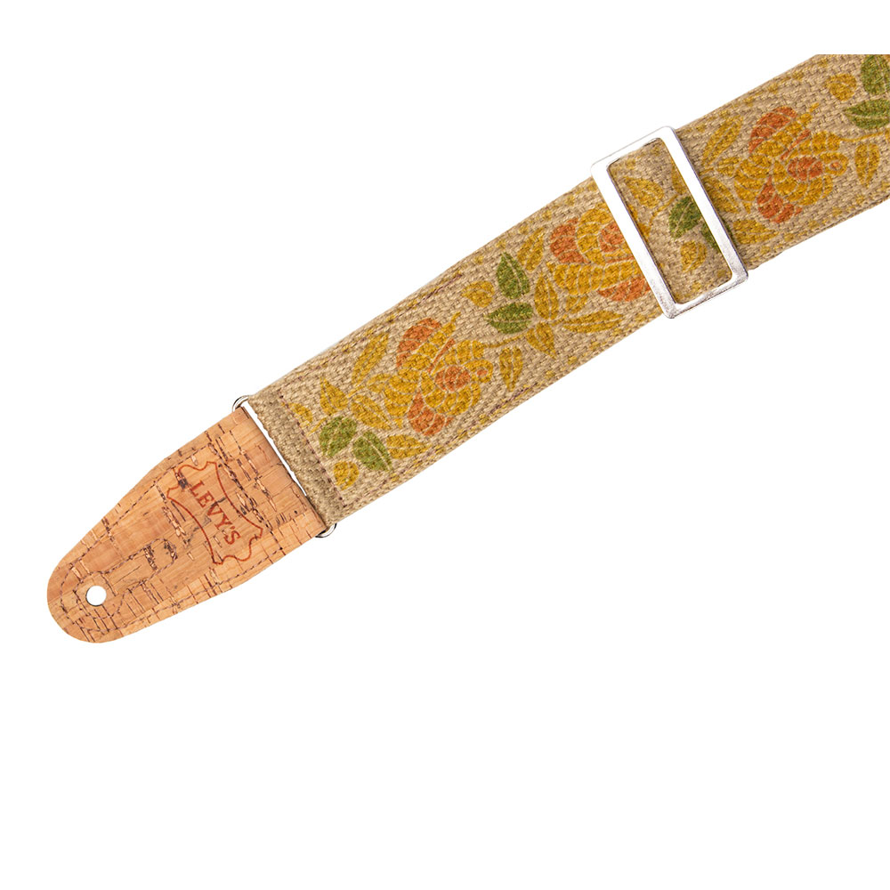 LEVY’S MH8P-008 Hemp Guitar Strap ギターストラップ 表面
