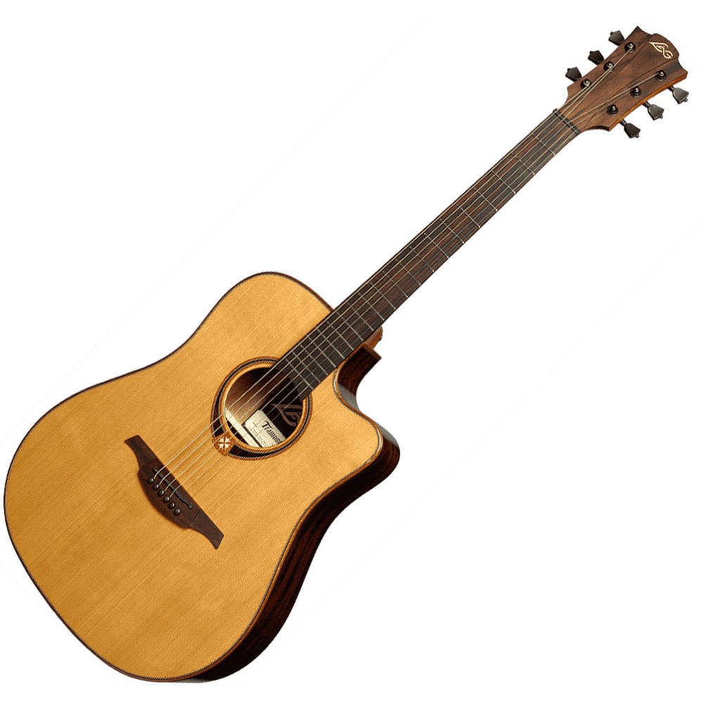 LAG GUITARS T118DCE エレクトリックアコースティックギター ボディトップ全体画像